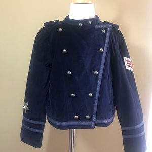 Annie Velour Jacket Size 6/6x